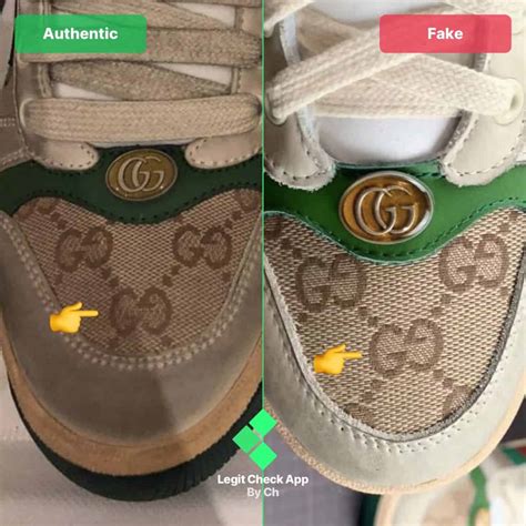 how to tell if your gucci shoes are real|dirty designer sneakers.